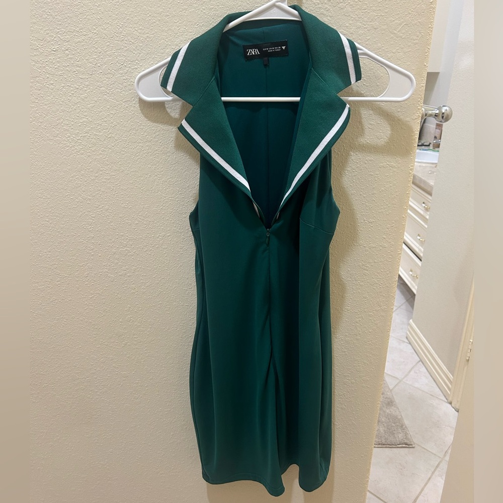 Zara Teal Green dress